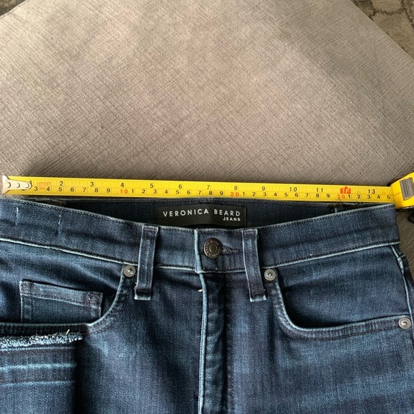Veronica Beard 11”Carly Kick Flare Jeans size 28- altered - Picture 13 of 14